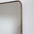1960s Vintage Italian Wall Mirror with Brass Frame in the style of Gio Ponti, 1960s For Sale - Image 5 of 10