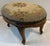 French Antique French Needlepoint Footstool For Sale - Image 3 of 10