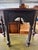 Carved Oak Half Moon Side Table For Sale - Image 6 of 8