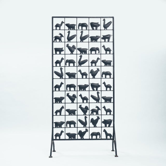 This iconic room divider was created by the well-known French artist Jean Touret for Atelier Moralles, who founded the...