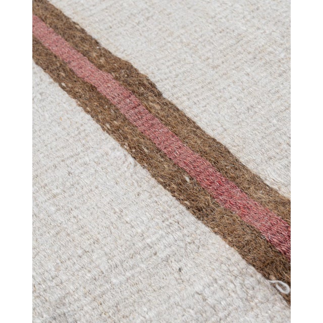 Large Vintage Turkish Kilim Flat Weave Rug Runner 14ft X 26ft For Sale - Image 4 of 14