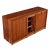 Custom Made Buffet Credenza With Lighted Wine Bar and Hidden Bar Cart For Sale - Image 12 of 17