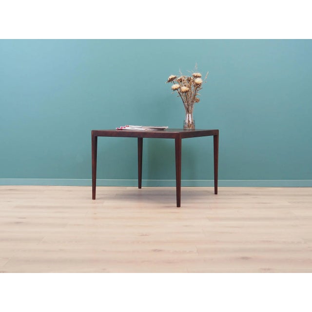 Vintage Danish Rosewood Coffee Table, 1970s For Sale - Image 3 of 12