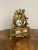 Antique French Victorian Gilt Metal and Porcelain Mantel Clock, 1860 For Sale - Image 6 of 6