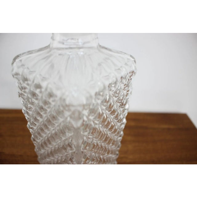 Vintage Glass Carafe & Bowl Set, 1970s For Sale - Image 6 of 9