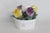 Ceramic Crown Staffordshire Fine Bone China England Floral Basket January Tulips 4831b For Sale - Image 7 of 12