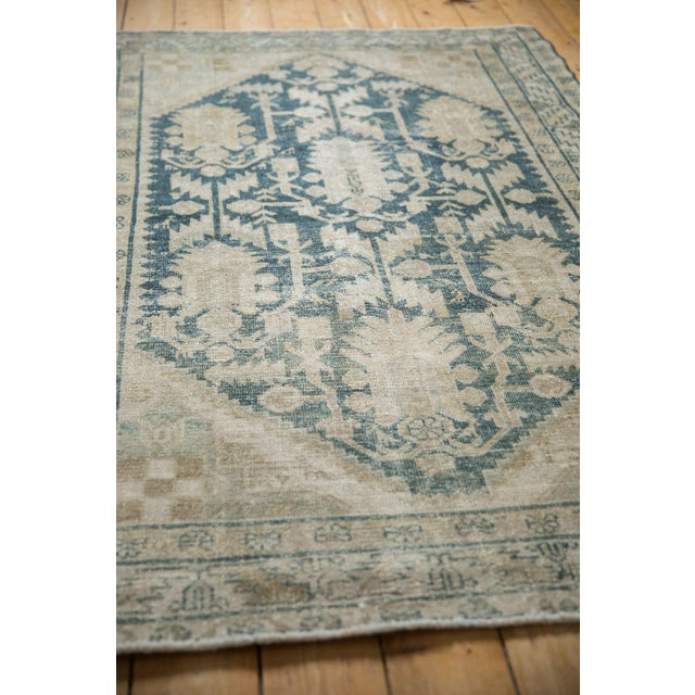 Old New House 1940s Vintage Persian Hamadan Oversized Palmette Wool Rug For Sale - Image 4 of 12