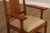 Stickley Mission Collection Pair of Oak Spindle Dining Armchairs For Sale In Philadelphia - Image 6 of 12