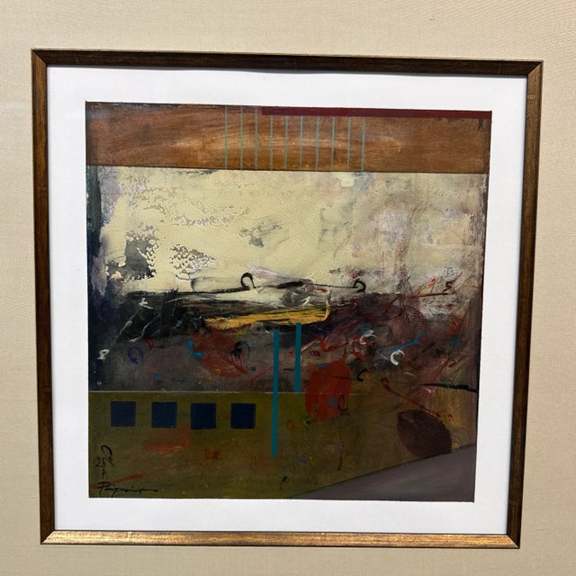 Design Plus Gallery presents a Magnificent Original Artwork from Unknown Artist. The artwork was framed at Magnolia...