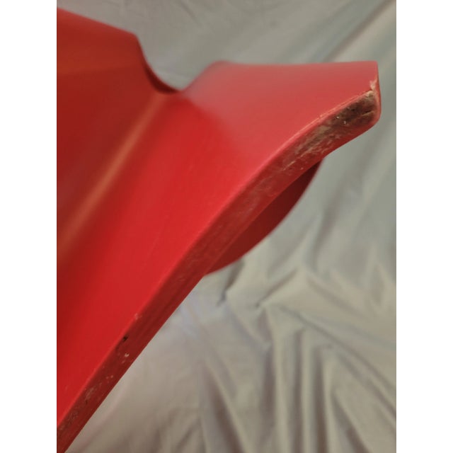 Red 2000s Contemporary Fortune Cookie Stool by Po Shun Leong For Sale - Image 8 of 11