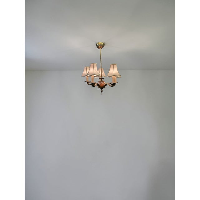 Chandelier by Paavo Tynell for Oy Taito Ab, 1930s For Sale - Image 12 of 13