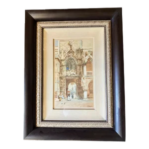 Venetian Watercolor by R. Haemmerle