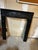 1970s Heavy Metal Vintage Fireplace Cover For Sale - Image 5 of 5