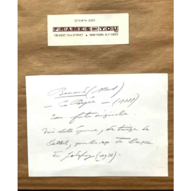 Etching by the French artist Paul Albert Besnard (1849–1934) titled The Doll (La Poupée). The work was created in 1888. It...