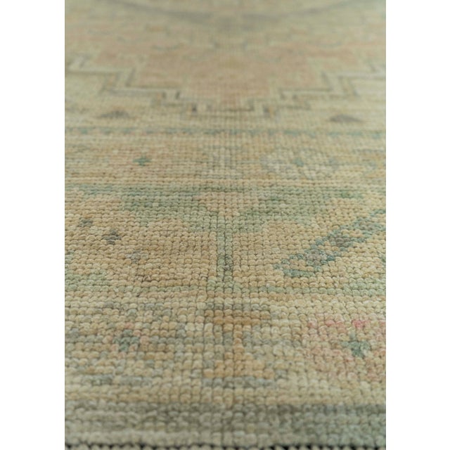 Turkish Turkish Oushak Rug 5'1" x 7'4" #20233 For Sale - Image 3 of 8