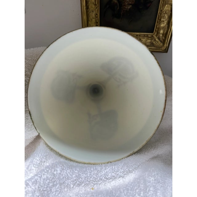 Metal Vintage 1930s Art Nouveau Lamp For Sale - Image 7 of 11