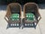 Chestnut Authentic McGuire Vintage Rattan Barrel Back Lounge Chair Pair For Sale - Image 8 of 15