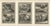 Pieter Mortier, Amsterdam Acts and Apocalypse, 1700, Etching on Paper, Set of 3 For Sale