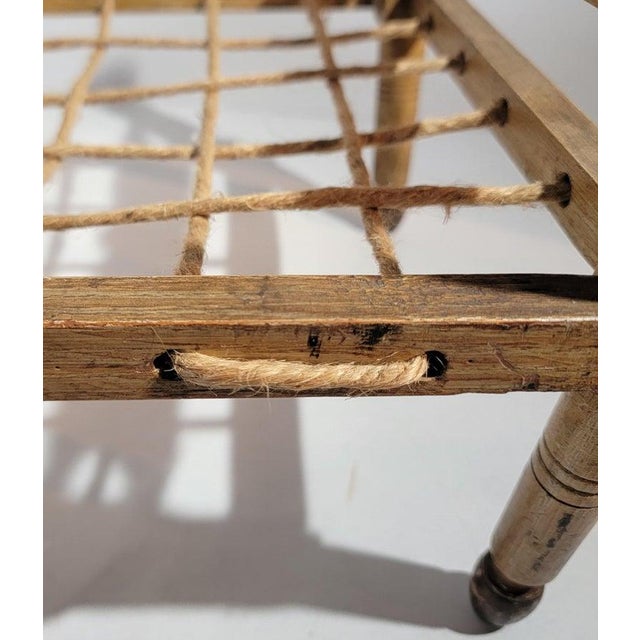 19th Century Original Painted Doll Bed From Pennsylvania For Sale In Los Angeles - Image 6 of 7