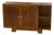 Vintage Art Deco Oak Side Table, 1940s For Sale