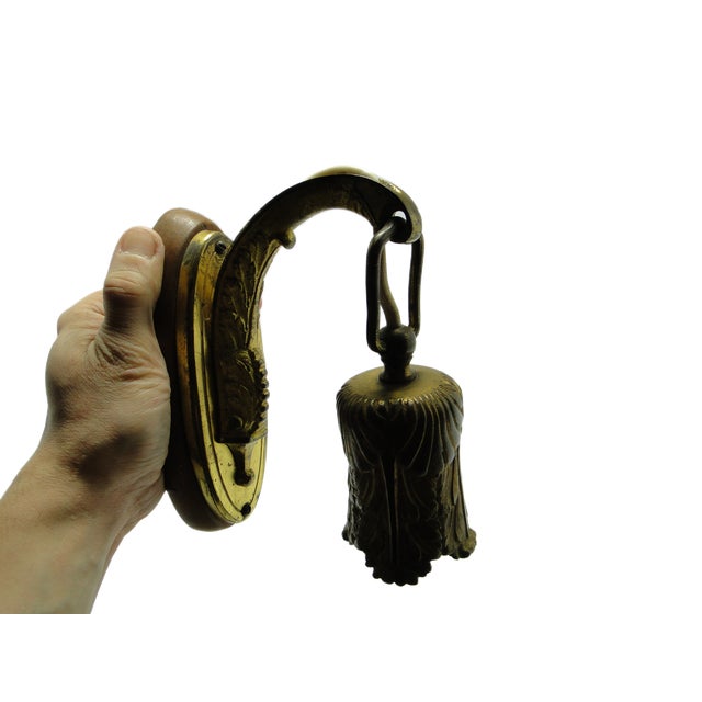 Brown Art Nouveau Style Polish Wall Lamp, 1950s For Sale - Image 8 of 15