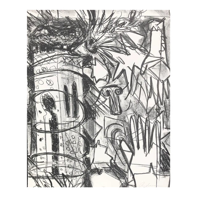 1990s Adrienne Anderson Postmodern Lithograph For Sale