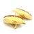 1980s Italian Forza 18k Hammered Gold and Ruby Ear Clips, Pair For Sale - Image 10 of 18