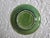 1940s Green Leaf Majolica Bowls- Set of 8 For Sale - Image 4 of 4