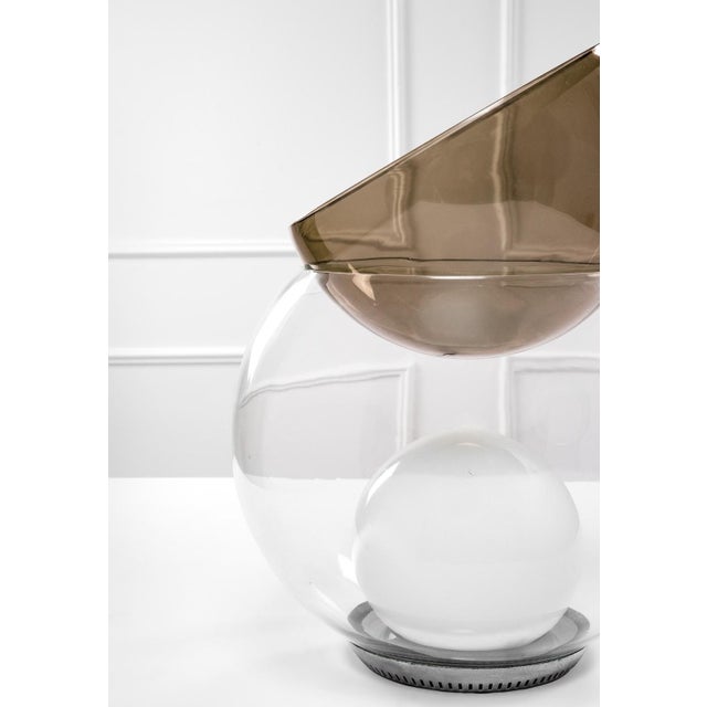 Vintage Giova Table Lamp by Gae Aulenti for Fontana Arte, 1990s, in Good conditions. Designed 1990 to 1999 I have official...