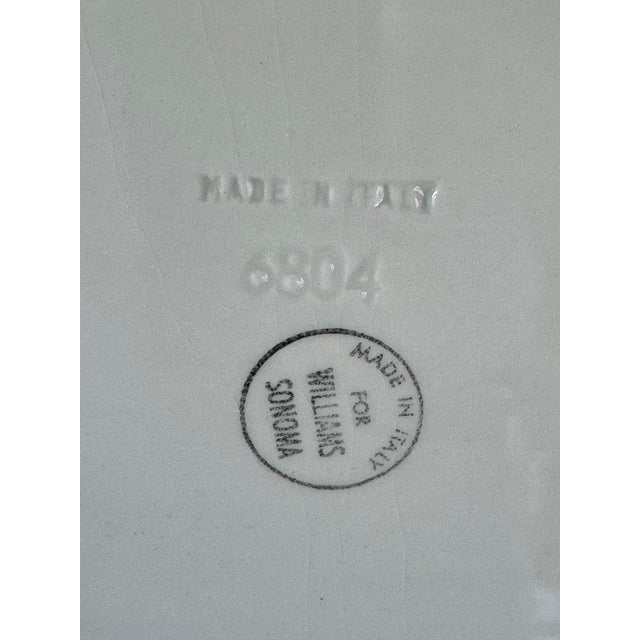 Made in Italy Vintage Asparagus Plate With Handles For Sale - Image 11 of 17