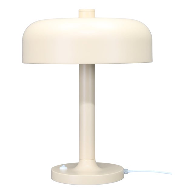 Mid-Century Beige Table Lamp by Josef Hurka for Napako, 1970s For Sale