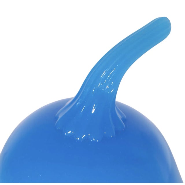 French Vintage French Glass Pear Shaped Jar For Sale - Image 3 of 10