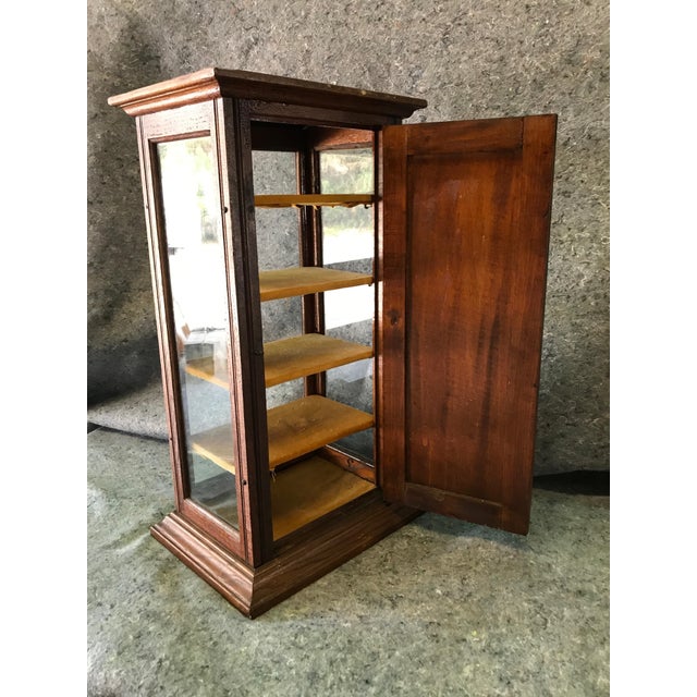 Late 19th Century Antique Mahogany Table Top Display Case Chairish
