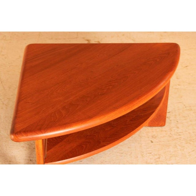 Mid-Century Modern Danish Teak Coffee Table by S. Burchardt-Nielsen, 1970s For Sale - Image 9 of 11