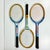 1970s Vintage Americana Boho Chic Chris Evert Wood Wilson Tennis Rackets Decorative Objects - Set of 3 For Sale - Image 5 of 14