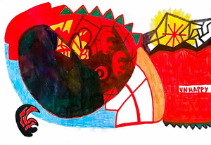 Fred Bugs, Abstract Composition, N.31/50, 2010s, Lithograph