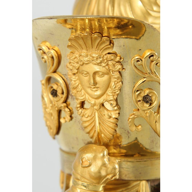 Empire The Reader Pendulum Clock, 1813 For Sale - Image 6 of 18