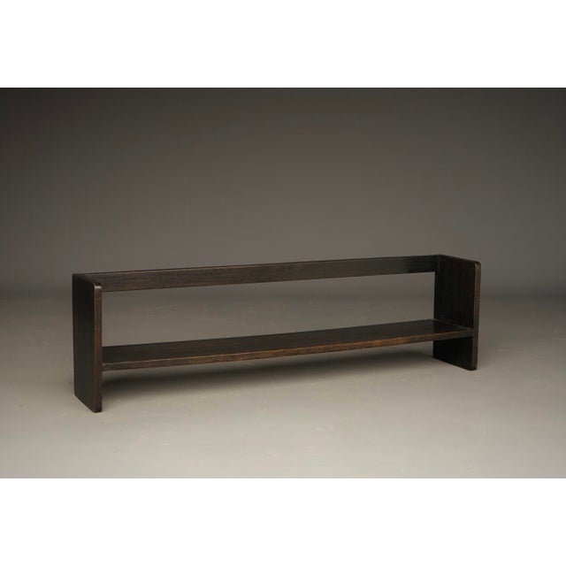 Wood Modernist Bauhaus Oak Book Shelf, 1930s For Sale - Image 7 of 11