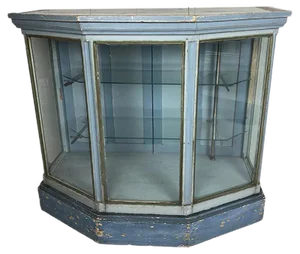 Antique French Counter Vitrine