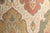 Pair of Designer Throw Pillows, Duralee Antoinette Fabric Pattern #15317-551 Saffron, Feather/Down Fill Inserts, Zipper...