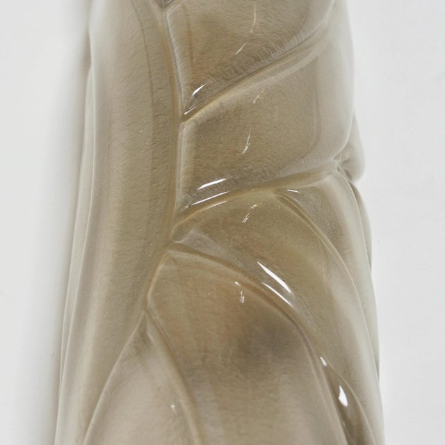 Glass 21st Century Italian Avvolto Murano Glass Sconce by Fabio LTD For Sale - Image 7 of 9