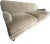Custom Classic Roll Arm 3 Seat Sofa Upholstered in Velvet by Restoration Hardware, Attributed to George Smith For Sale - Image 15 of 18