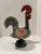 Vintage Portuguese Hand-Painted Ceramic Rooster of Barcelos Folk Art Sculpture – 14.5” Tall For Sale - Image 9 of 11