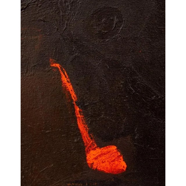 Abstract Domenick Capobianco Abstract Oil on Canvas For Sale - Image 3 of 8