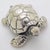 1980s Vintage Italian Genuine Silver 800 Sea Turtle Dollhouse Miniature by Arezzo Tuscany Silversmiths, 1980s For Sale - Image 5 of 12