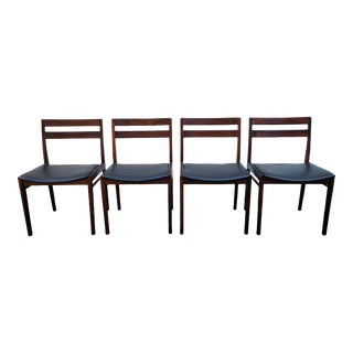 1960s Danish Brande Møbelfabrik Rosewood Dining Chairs -Set of 4 For Sale