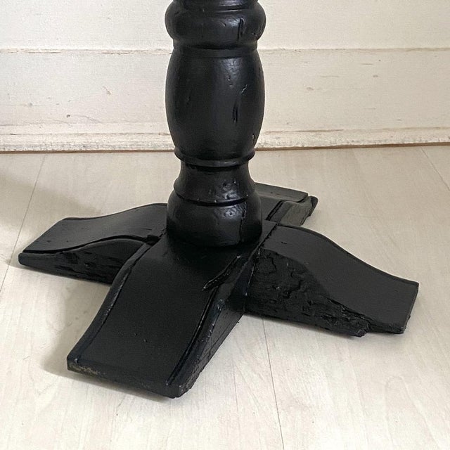 Antique Oak Stools, 1800s, Set of 2 For Sale - Image 4 of 12