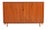 Scandinavian Teak Highboard with Shutters, 1960s For Sale
