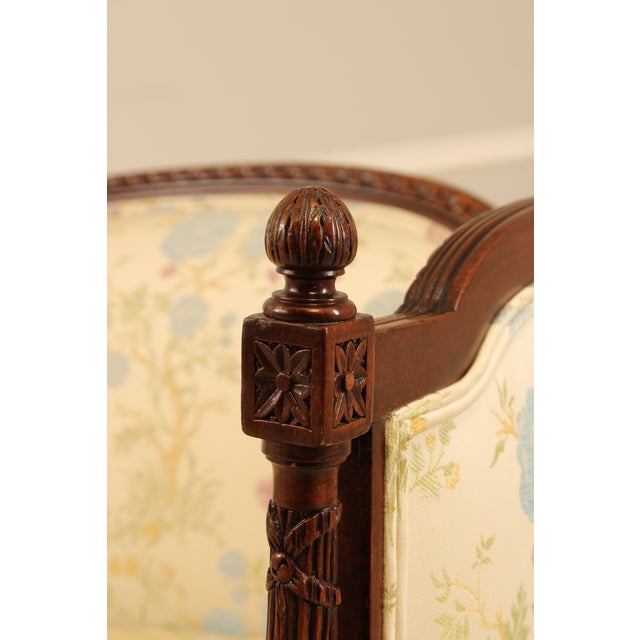 Meyer Gunther French Louis XVI Upholstered Sofa For Sale - Image 14 of 17