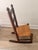 Late 20th Century Vintage Child’s Ladder Back Rocking Chair With Woven Seat | Solid Hardwood For Sale - Image 5 of 6